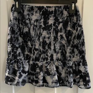 Stylish Navy and White Women's Skirt